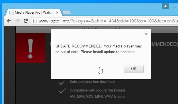 Loztol.info virus