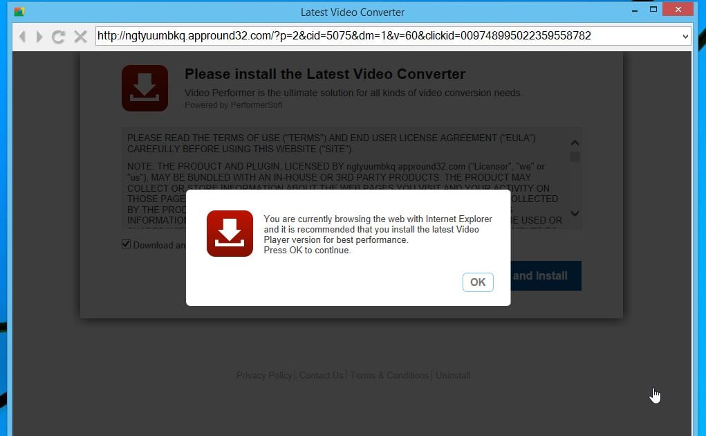 Appround32.com virus