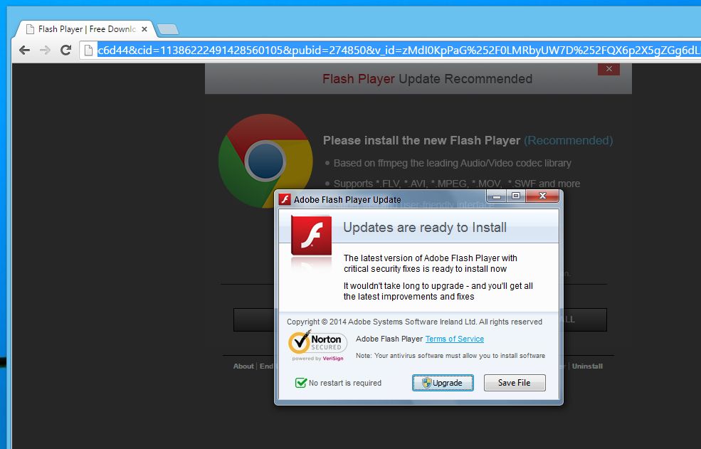 Updatenew.videoupdatelive.com virus