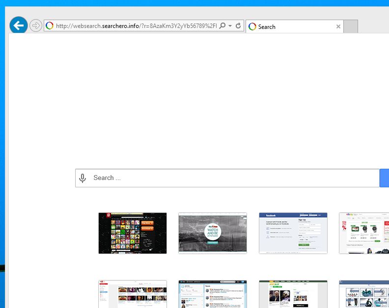 websearch.searchero.info Virus