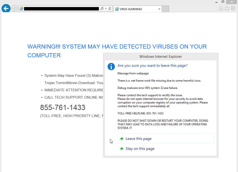 Webpagenotificationwarningerrorbrowsersecuritythreat.co virus