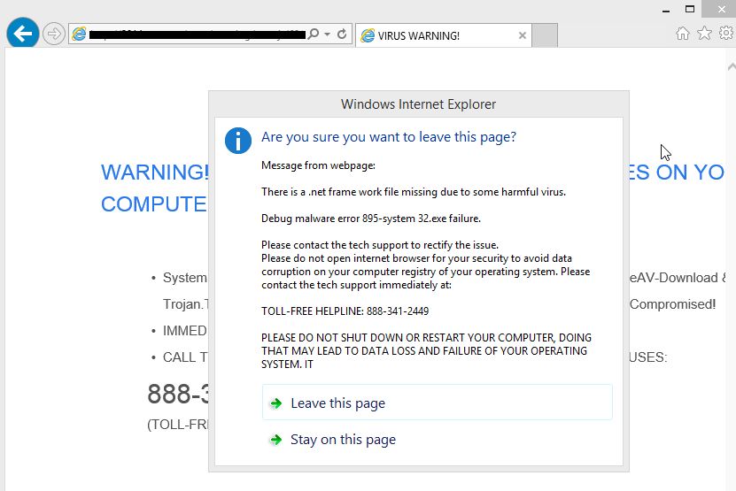 google chrome notifications virus windows 10