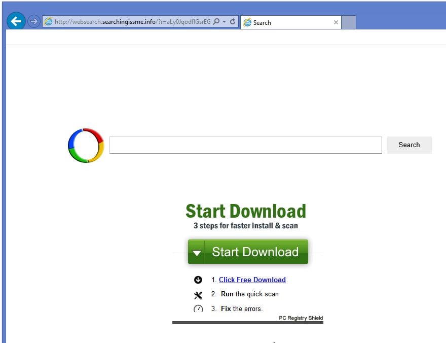 Websearch.searchingissme.info virus