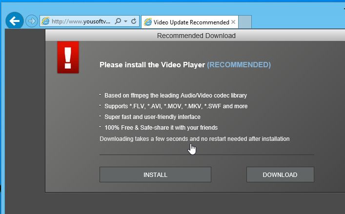 yousoftver.com virus