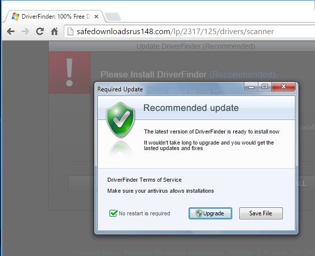 Safedownloadsrus148.com virus