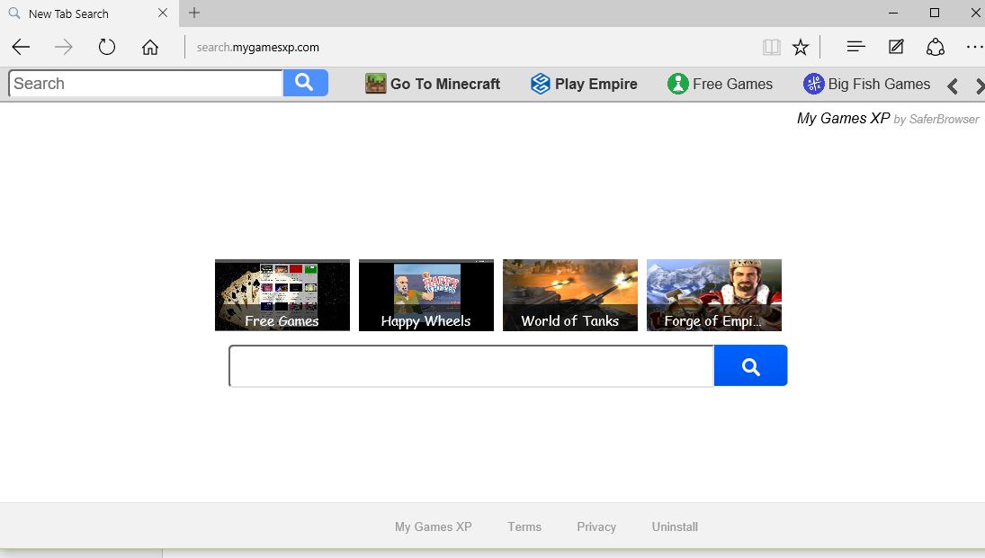 Search.mygamesxp.com virus