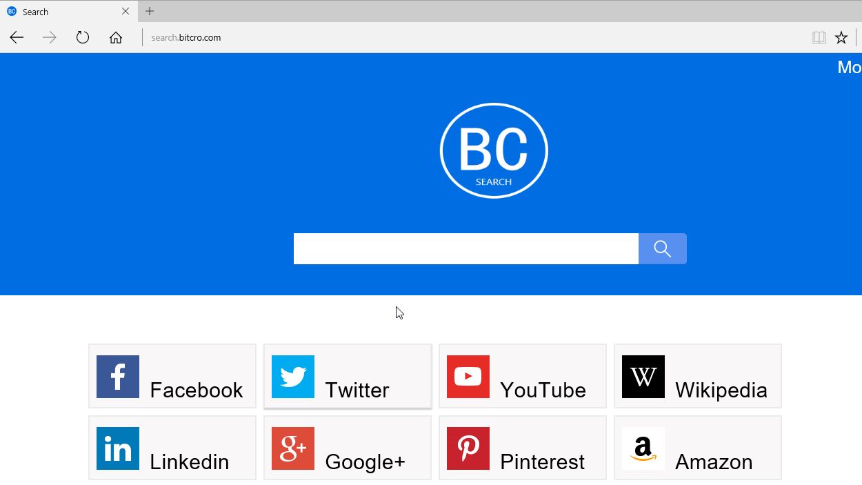 Search.bitcro.com Virus