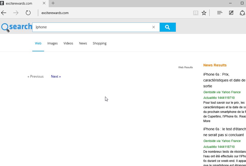 ExciteRewards.com Virus