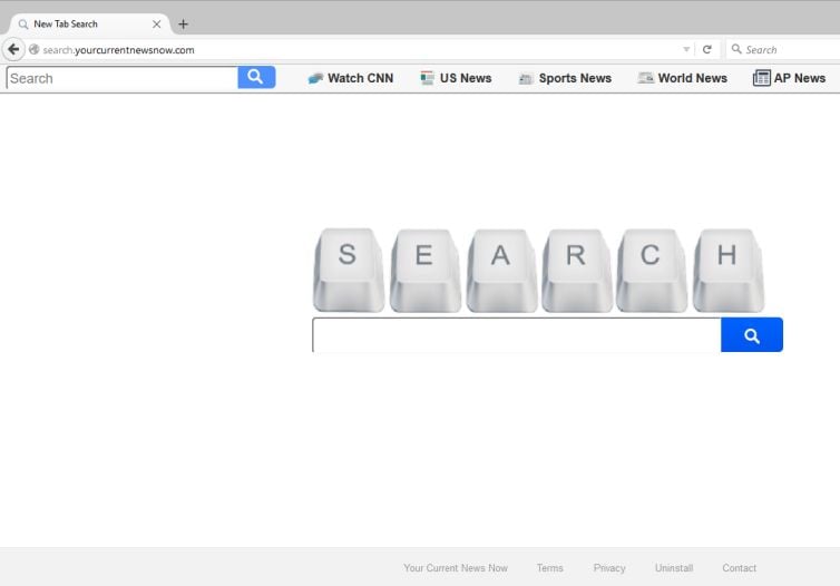 Search.yourcurrentnewsnow.com virus