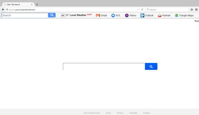 Search.yourinstantemail.com virus
