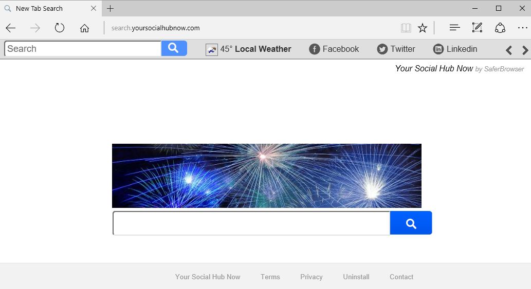 Search.yoursocialhubnow.com virus