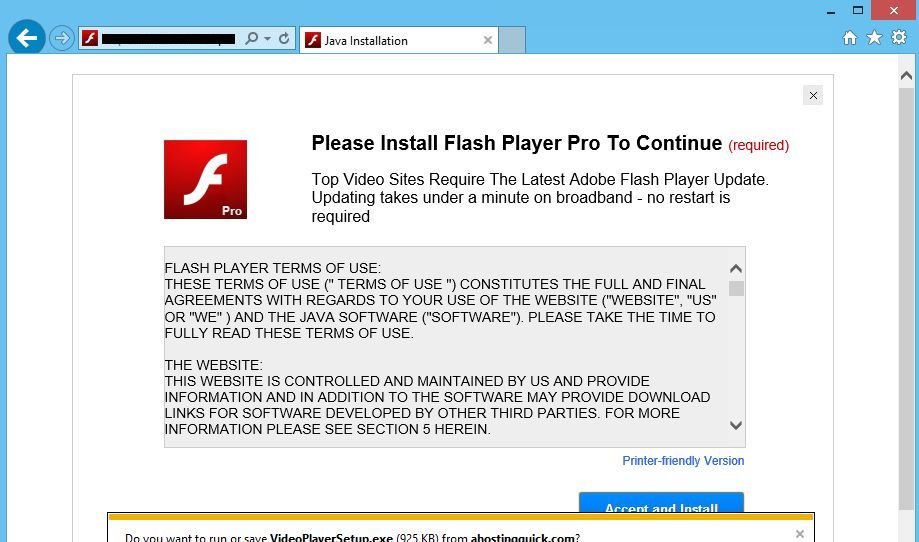 Lp.playerpage4453.info Adware