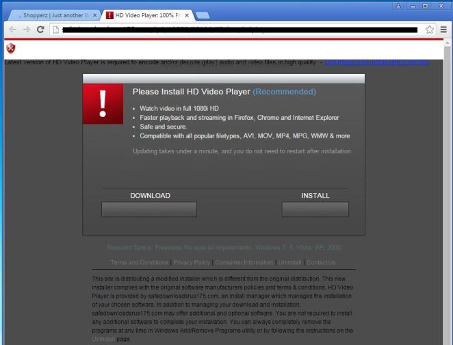 Sevensoftwerr.com virus