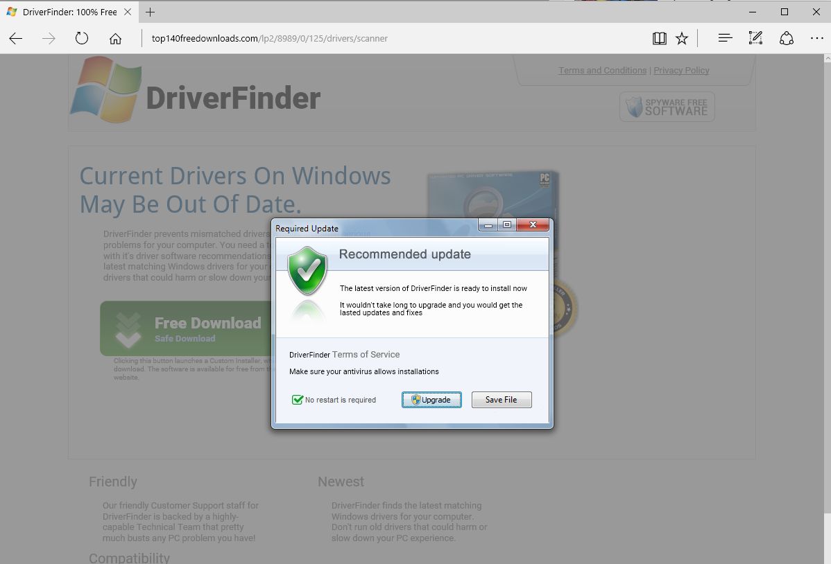 Top140freedownloads.com Virus