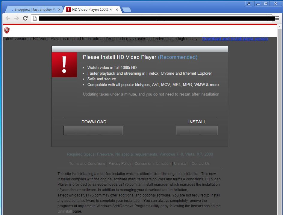 Chakari23terium.com adware