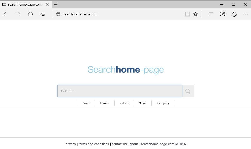 Searchhome-page.com virus