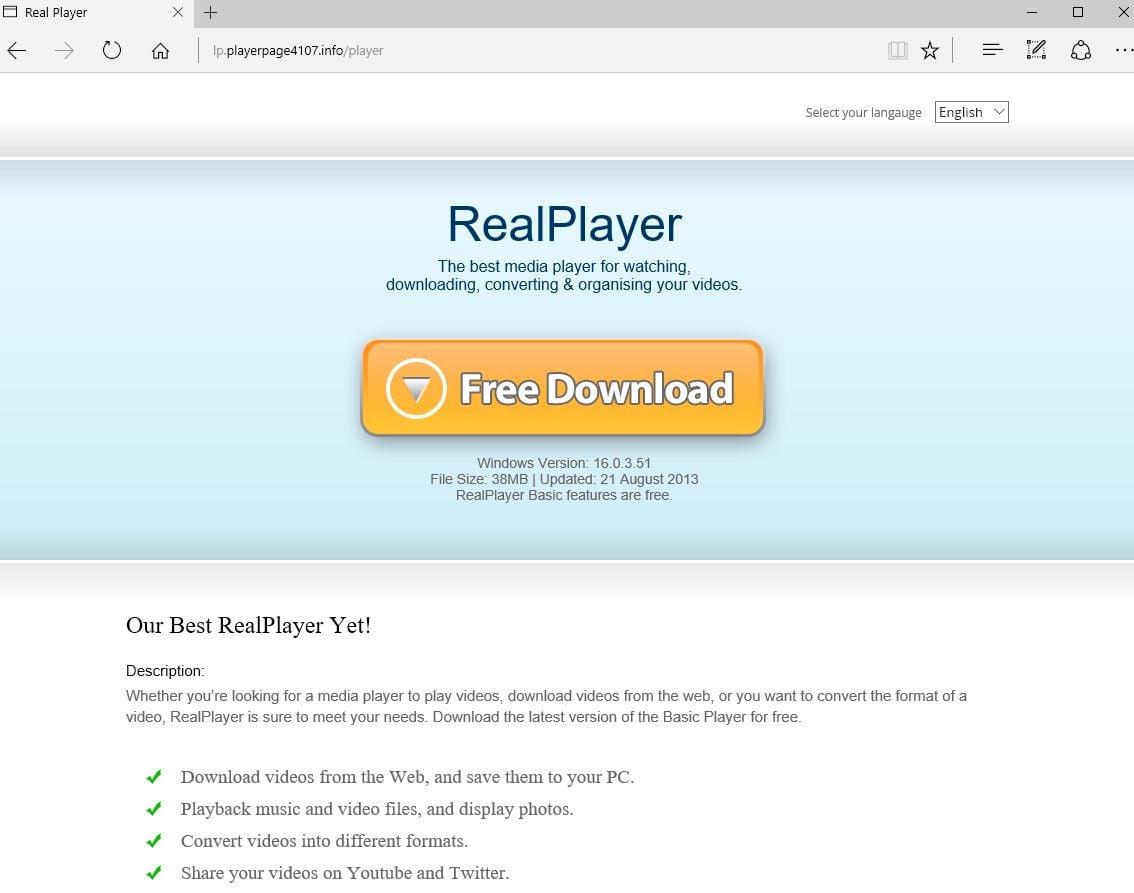 lp.playerpage4107.info ads lp.playerpage4107.info virus