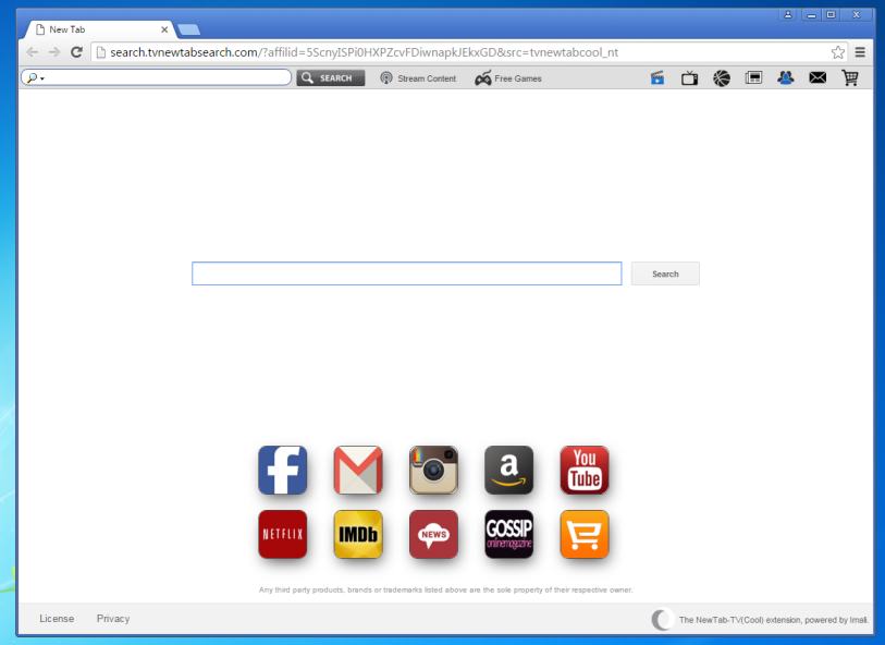 Search.tvnewtabsearch.com virus