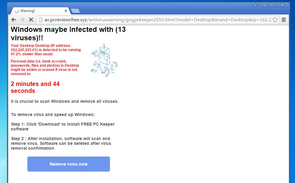 av.pcreviewsfree.xyz malware