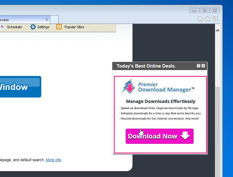 Ads by iLotto adware