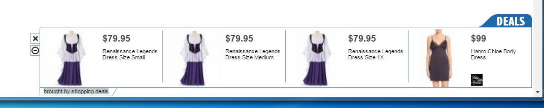 Brought by Shopping Deals Adware