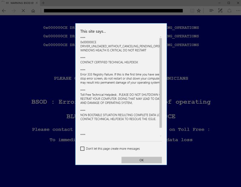 Remove Adsystemmaniaserver.info Support Scam