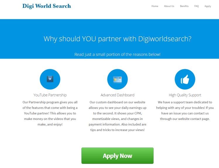 Digiworldsearch Media Manager adware