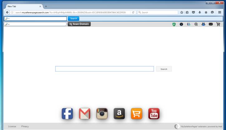 Search.mysafenewpagessearch.com virus