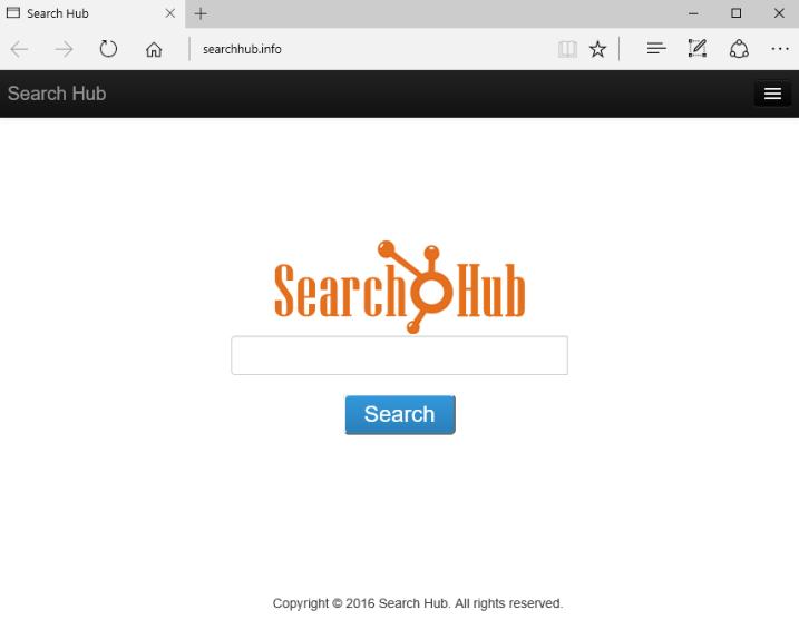 searchhub.info homepage