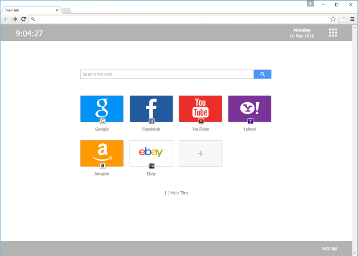 MyFastDial Two New Tab Adware