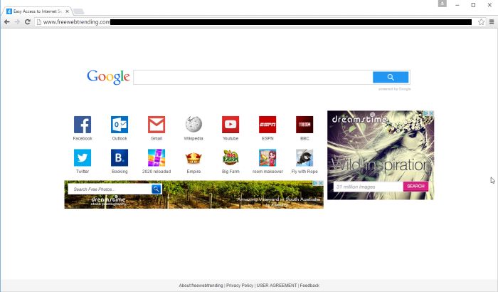 freewebtrending.com virus