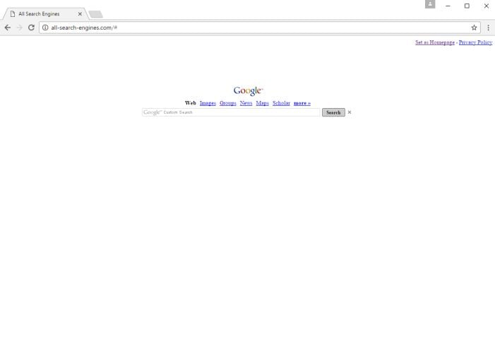 All-search-engines.com virus