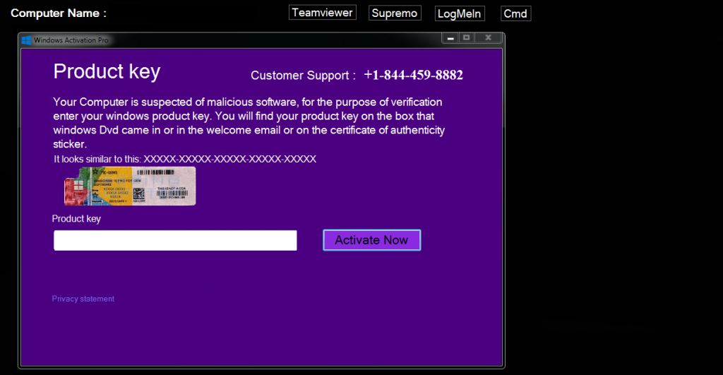 Remove Licenseerror Malware Customer Support Scam