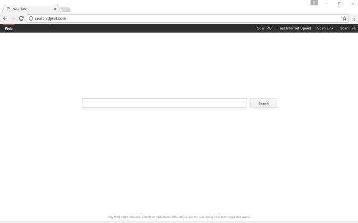 Search.djinst.com virus