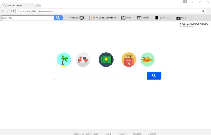 Search.easytelevisionaccess.com virus