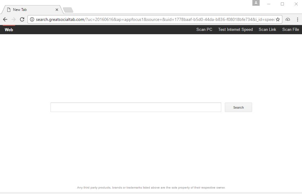 search.greatsocialtab.com virus