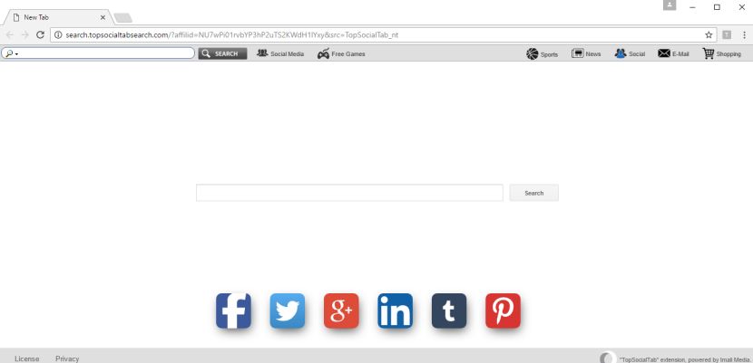 Search.topsocialtabsearch.com virus