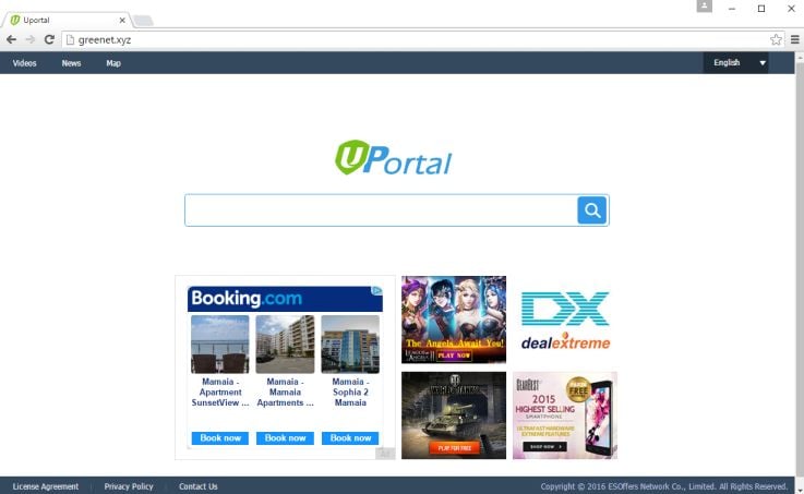 Uportal redirect