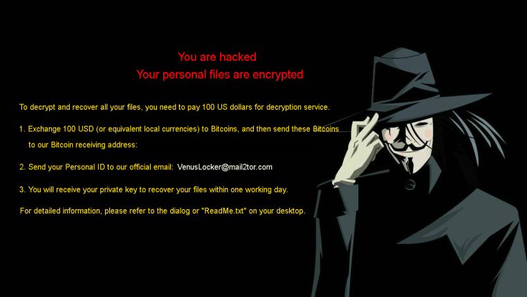 VenusLocker malware