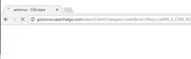 Gomovix.searchalgo.com redirect virus