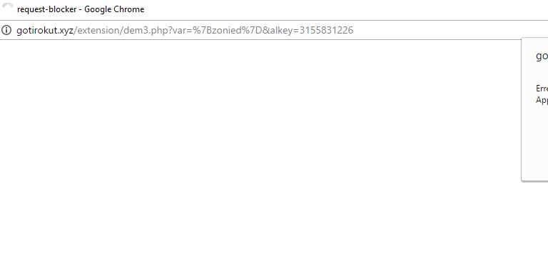 Gotirokut.xyz redirect