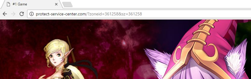 Protect-service-center.com pop-ups