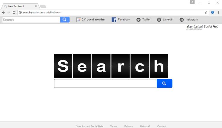 Search.yourinstantsocialhub.com virus