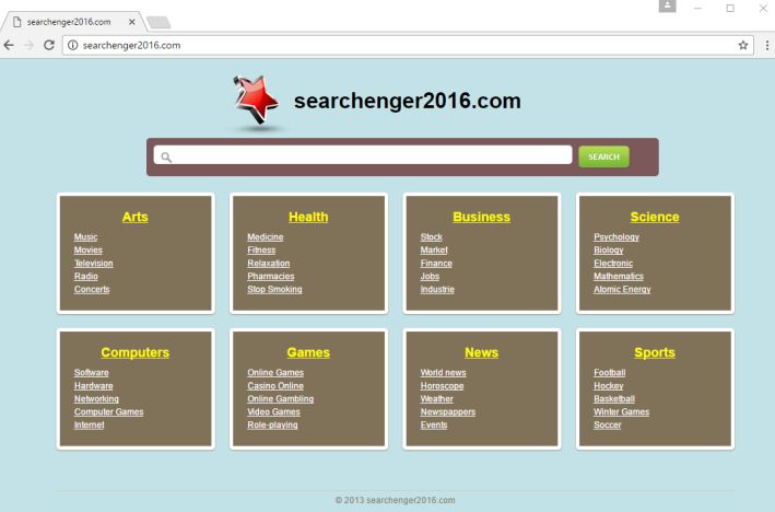 Searchenger2016.com virus