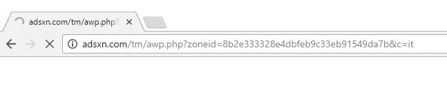 Adsxn.com Virus