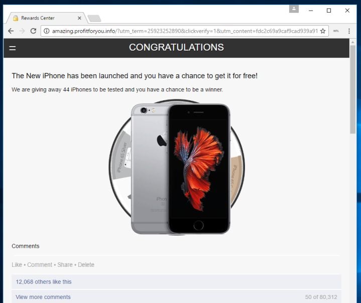 Amazing.profitforyou.info redirect