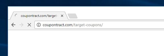 Coupontract.com pop-ups