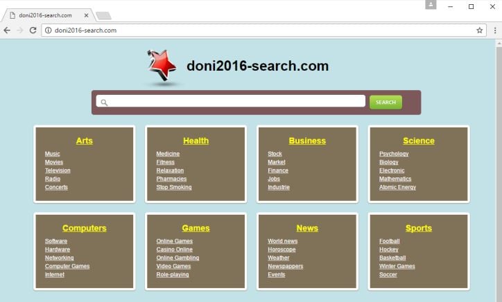 Doni2016-search.com virus