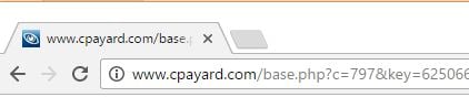 www.cpayard.com pop-ups