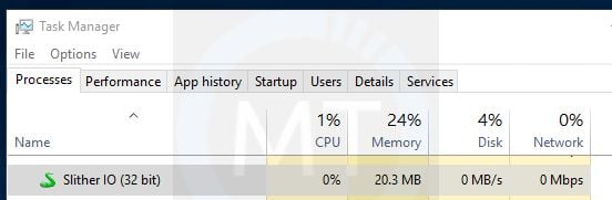 slitherio.exe Windows process - What is it?